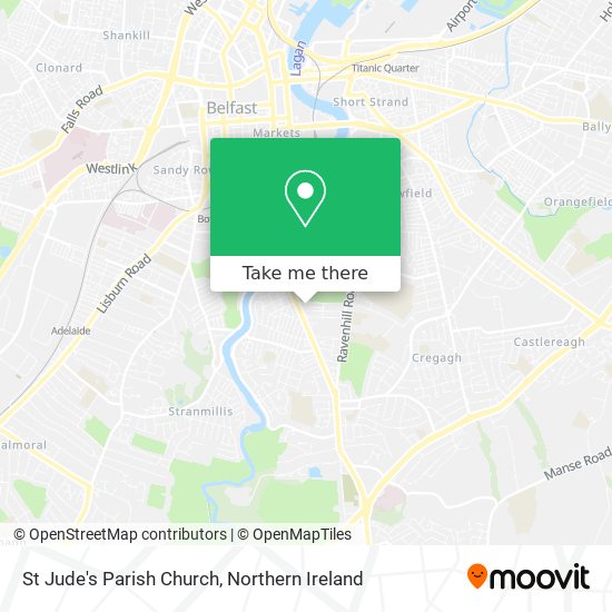 St Jude's Parish Church map