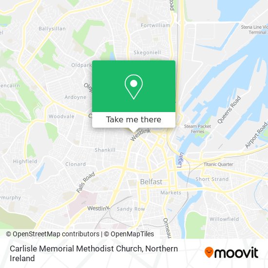 Carlisle Memorial Methodist Church map