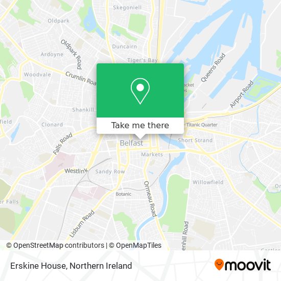 Erskine House map