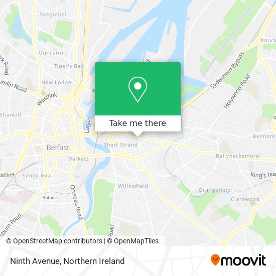 Ninth Avenue map