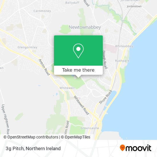 3g Pitch map
