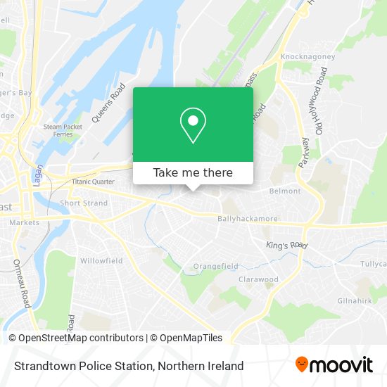 Strandtown Police Station map