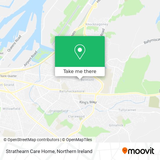 Strathearn Care Home map
