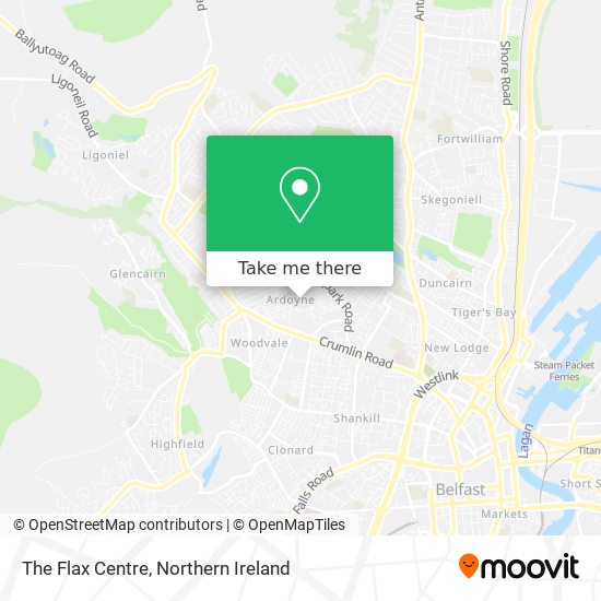 The Flax Centre map