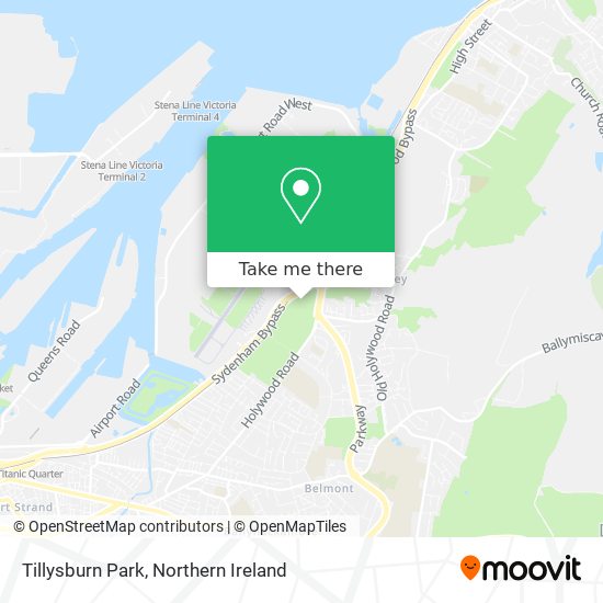 Tillysburn Park map