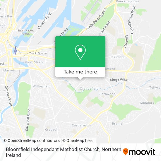 Bloomfield Independant Methodist Church map