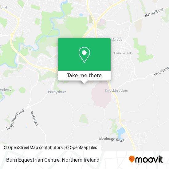 Burn Equestrian Centre map