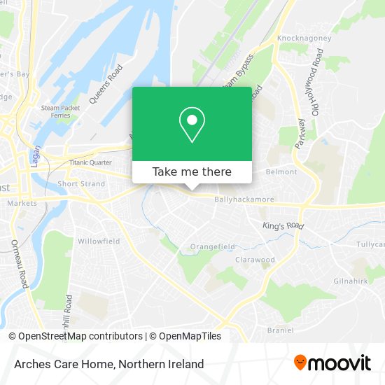 Arches Care Home map