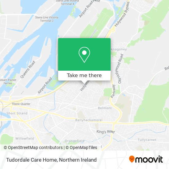 Tudordale Care Home map