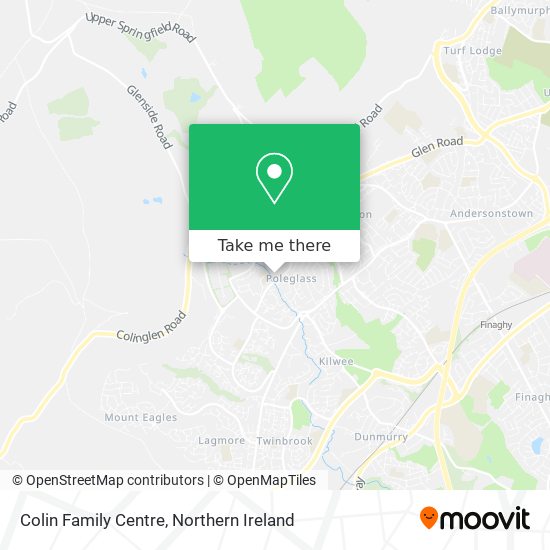 Colin Family Centre map