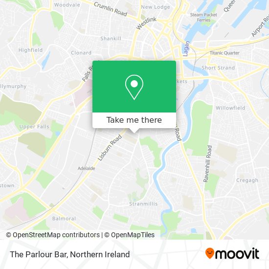 The Parlour Bar map