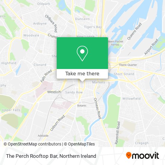 The Perch Rooftop Bar map