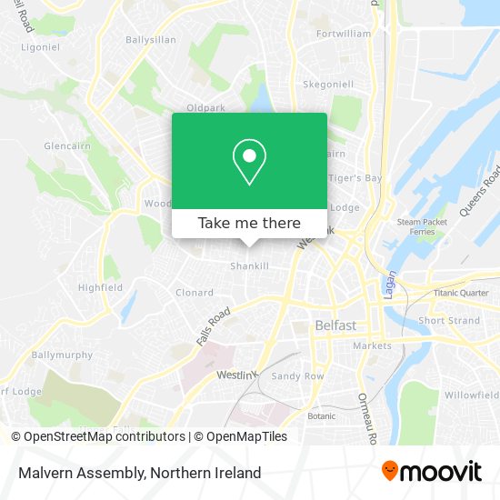 Malvern Assembly map