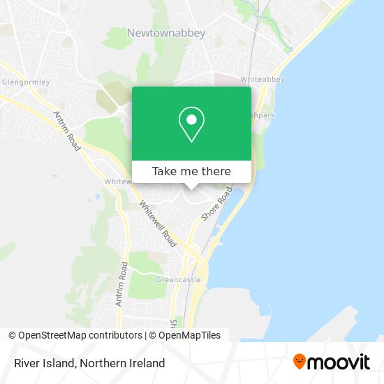 River Island map