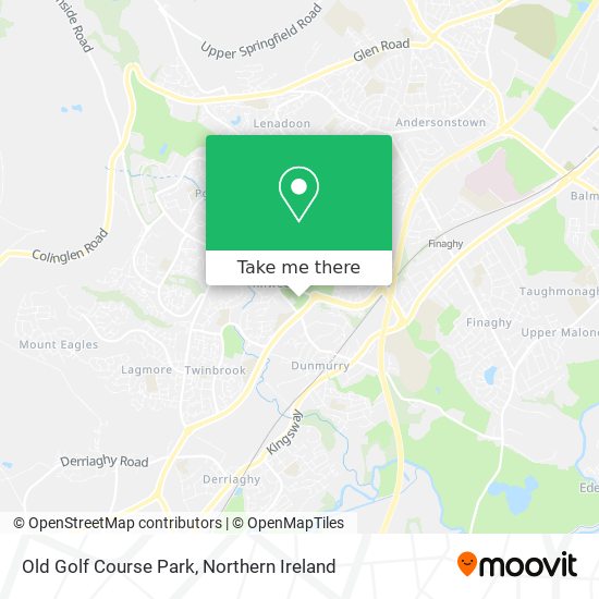 Old Golf Course Park map