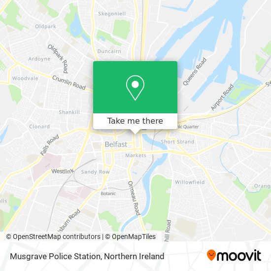 Musgrave Police Station map