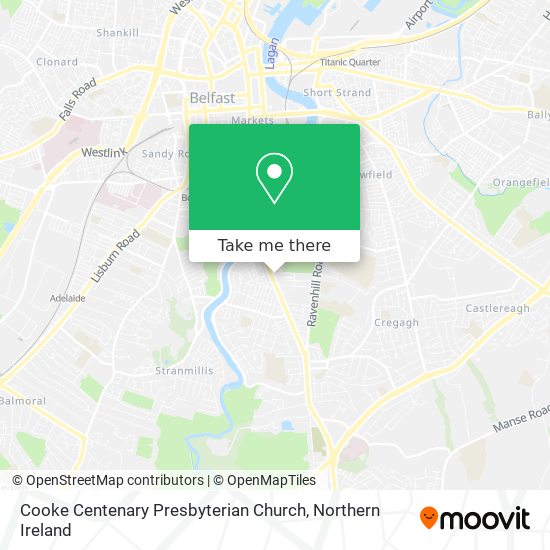 Cooke Centenary Presbyterian Church map