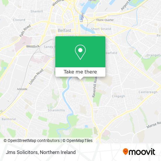 Jms Solicitors map