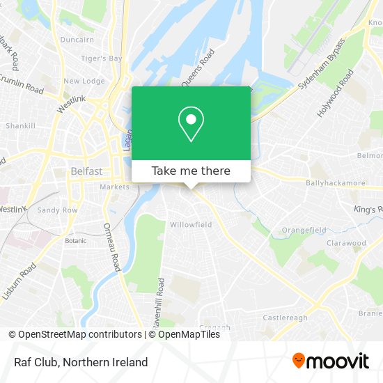 Raf Club map