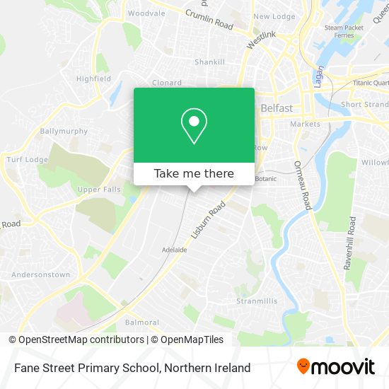 Fane Street Primary School map