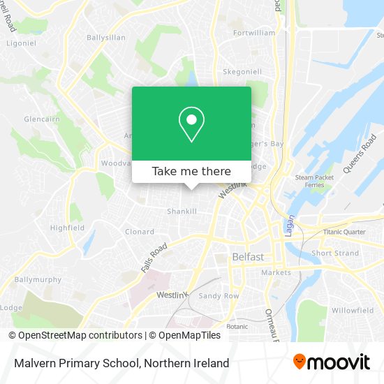 Malvern Primary School map