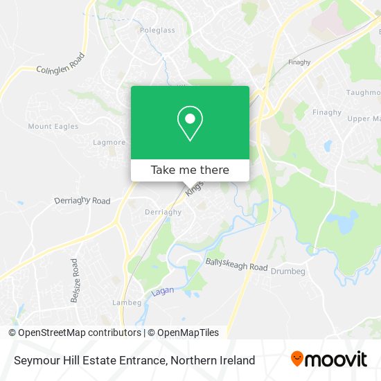 Seymour Hill Estate Entrance map