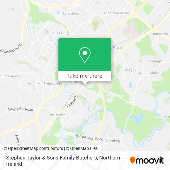 Stephen Taylor & Sons Family Butchers map