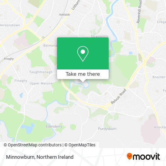 Minnowburn map