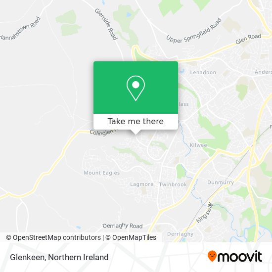 Glenkeen map