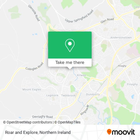 Roar and Explore map