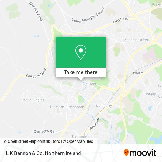 L K Bannon & Co map