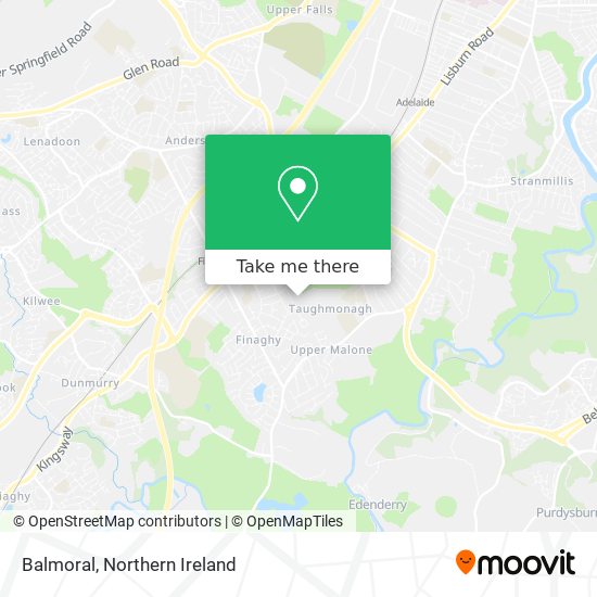Balmoral map
