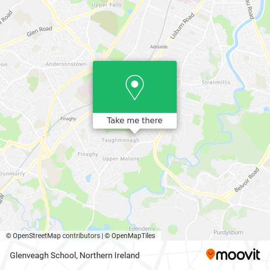 Glenveagh School map