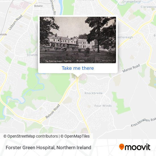 Forster Green Hospital map