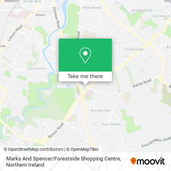 Marks And Spencer / Forestside Shopping Centre map