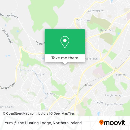Yum @ the Hunting Lodge map