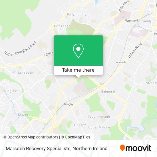 Marsden Recovery Specialists map