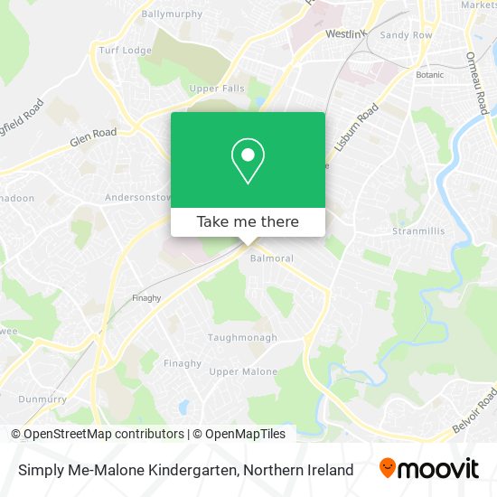 Simply Me-Malone Kindergarten map