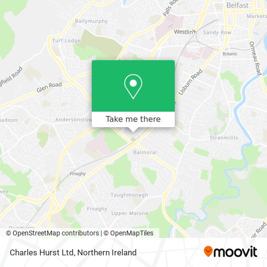 Charles Hurst Ltd map