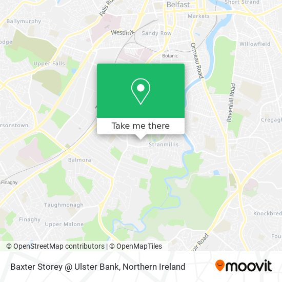 Baxter Storey @ Ulster Bank map