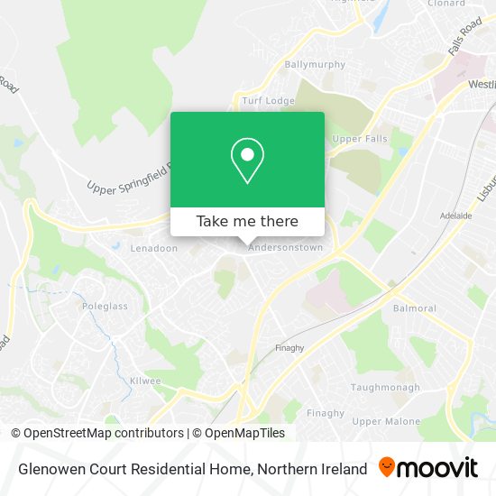 Glenowen Court Residential Home map