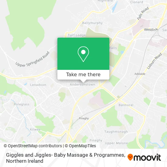 Giggles and Jiggles- Baby Massage & Programmes map