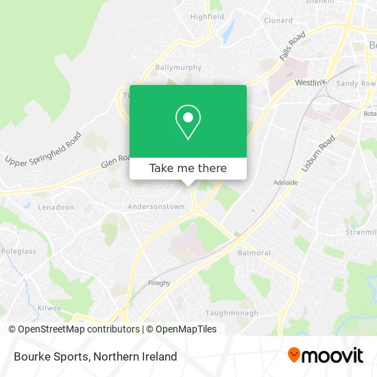 Bourke Sports map