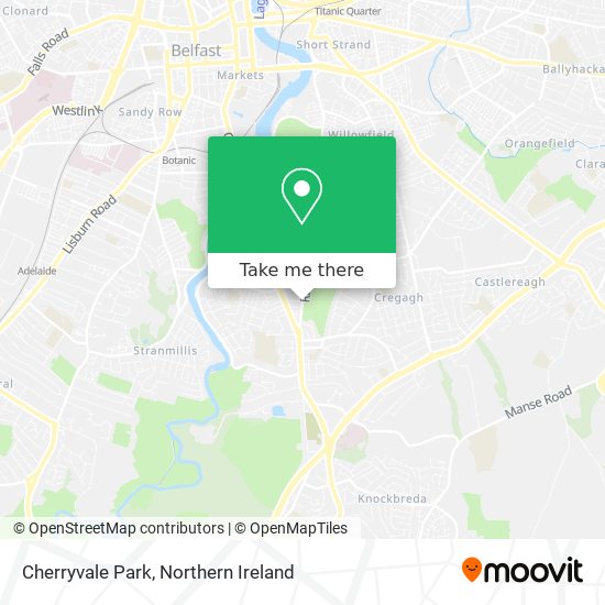Cherryvale Park map