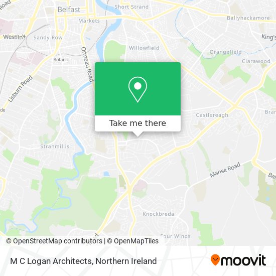 M C Logan Architects map
