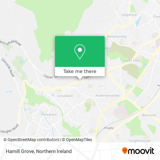 Hamill Grove map