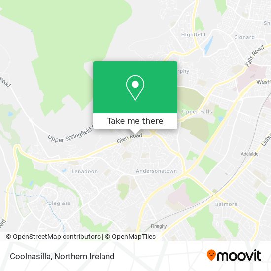 Coolnasilla map