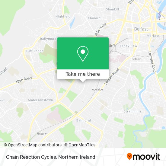 Chain Reaction Cycles map