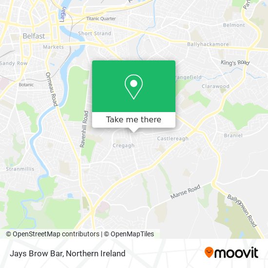 Jays Brow Bar map