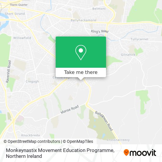 Monkeynastix Movement Education Programme map